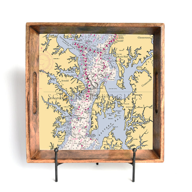 Chesapeake Bay - Wood Serving Tray