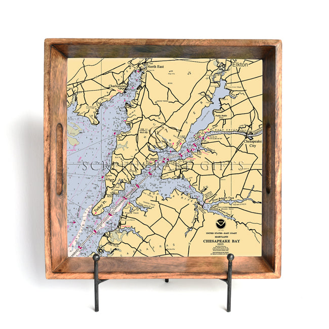 Elkton, MD- Wood Serving Tray