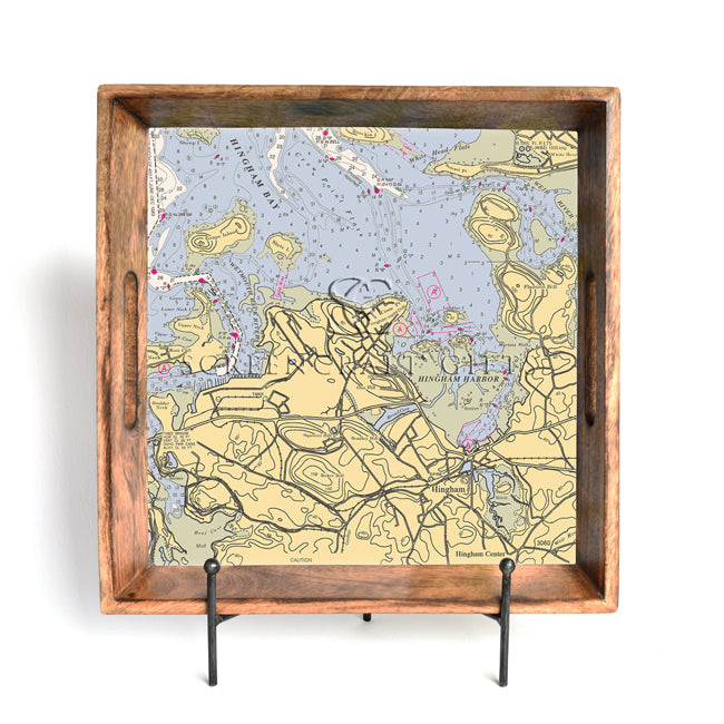 Hingham, MA - Wood Serving Tray