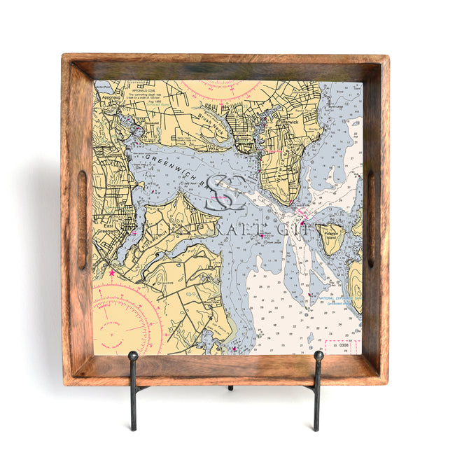 East Greenwich, RI- Wood Serving Tray