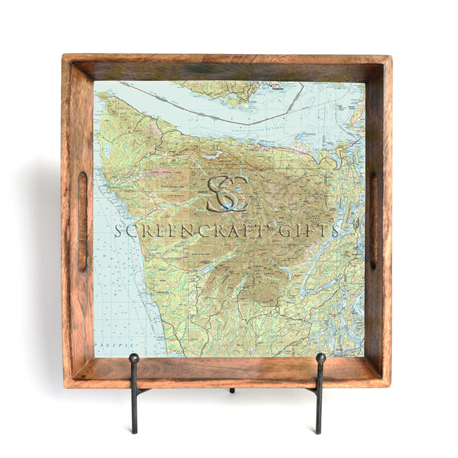 Olympic National Park-  Wood Serving Tray