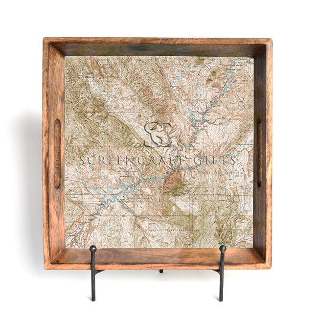 Glen Canyon National Recreation Area-  Wood Serving Tray