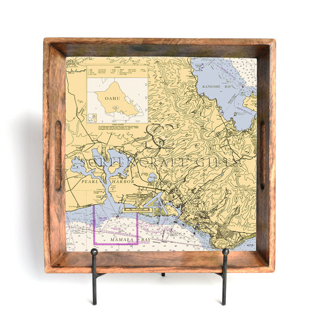 Pearl Harbor - Wood Serving Tray