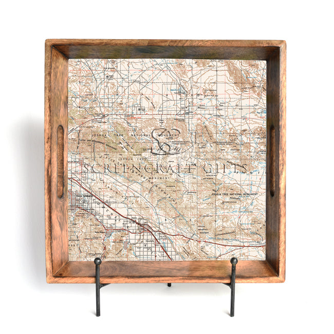 Joshua Tree National Park-  Wood Serving Tray