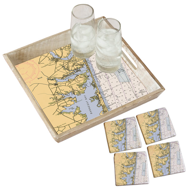 Point Pleasant, NJ- Wood Serving Tray