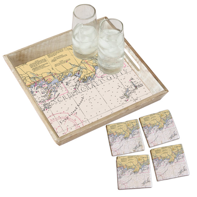 Guilford, CT - Wood Serving Tray