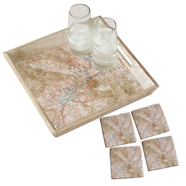 Glen Canyon National Recreation Area-  Wood Serving Tray