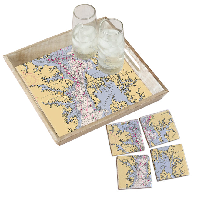 Chesapeake Bay - Wood Serving Tray