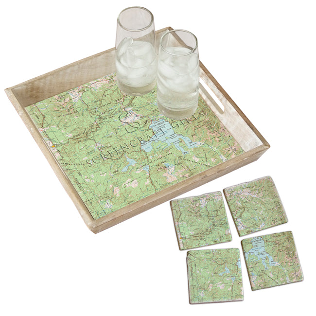 Yellowstone National Park-  Wood Serving Tray