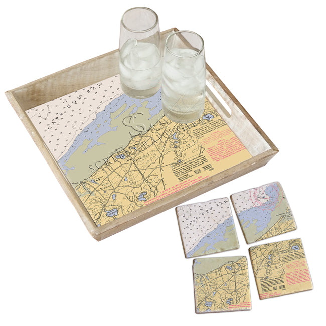 Brewster,  MA - Wood Serving Tray