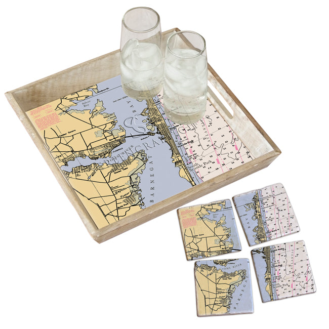 Seaside Park, NJ- Wood Serving Tray