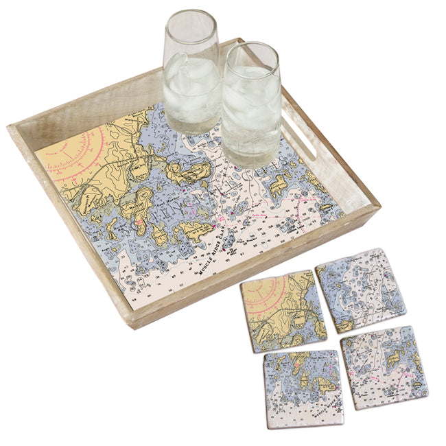 Spruce Head, ME- Wood Serving Tray