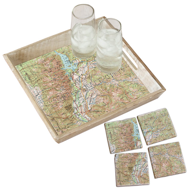 Grand Teton National Park-  Wood Serving Tray