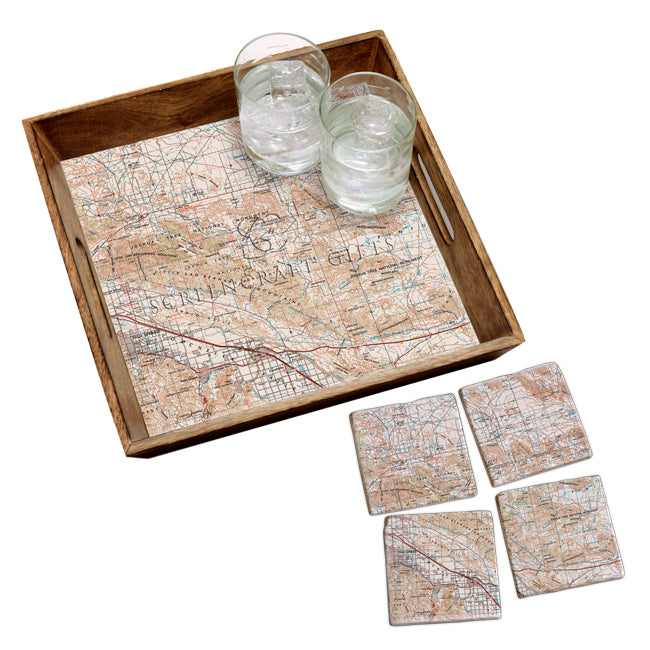 Joshua Tree National Park-  Wood Serving Tray