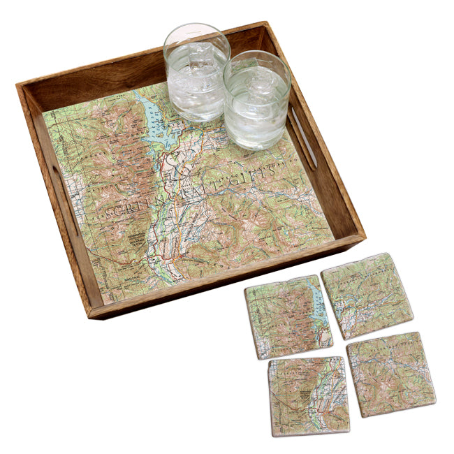 Grand Teton National Park-  Wood Serving Tray