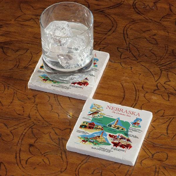 Celebrate Your State - Marble Coaster