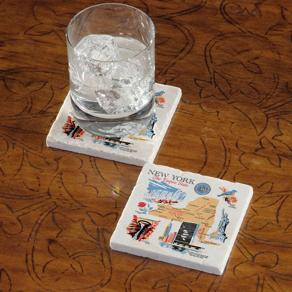 Celebrate Your State - Marble Coaster