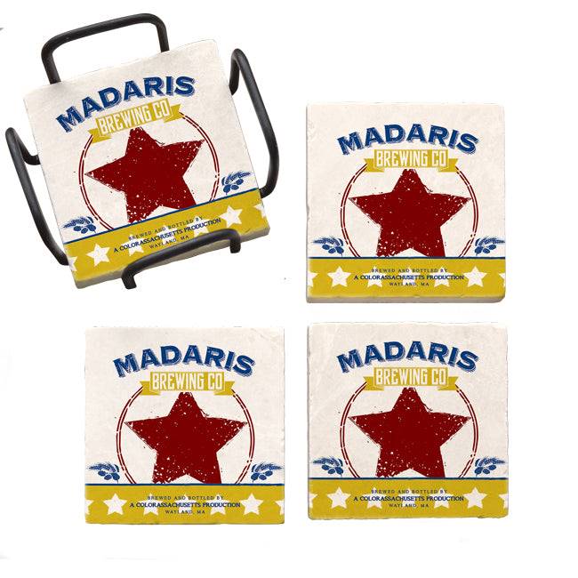 Custom Brew - Marble Coasters