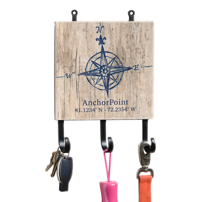 Personalized Compass - Decorative Wall Hook