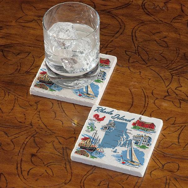 Celebrate Your State - Marble Coaster