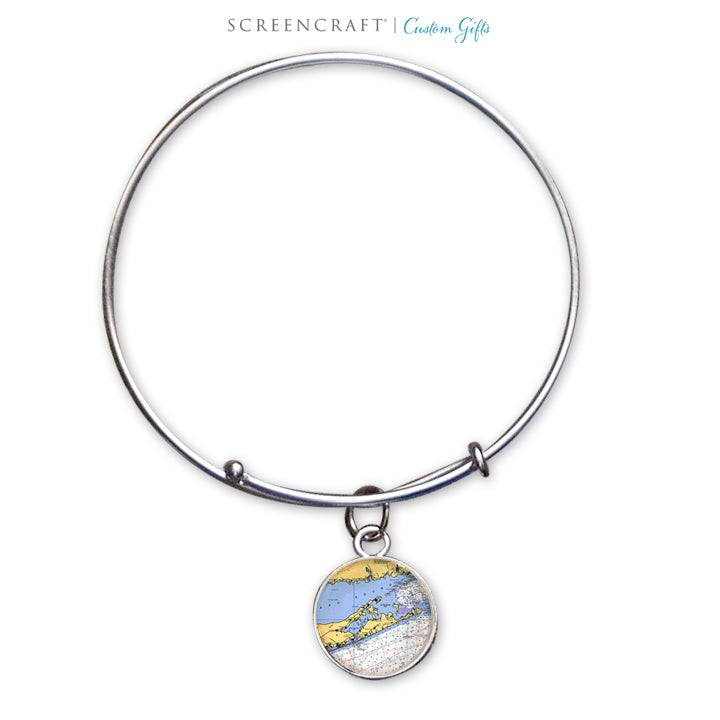 Nautical Chart Bangle