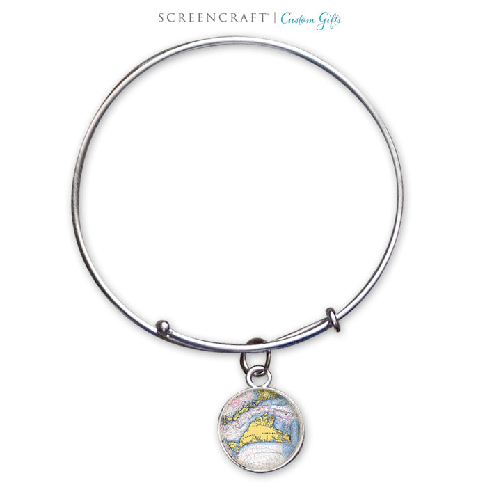Nautical Chart Bangle