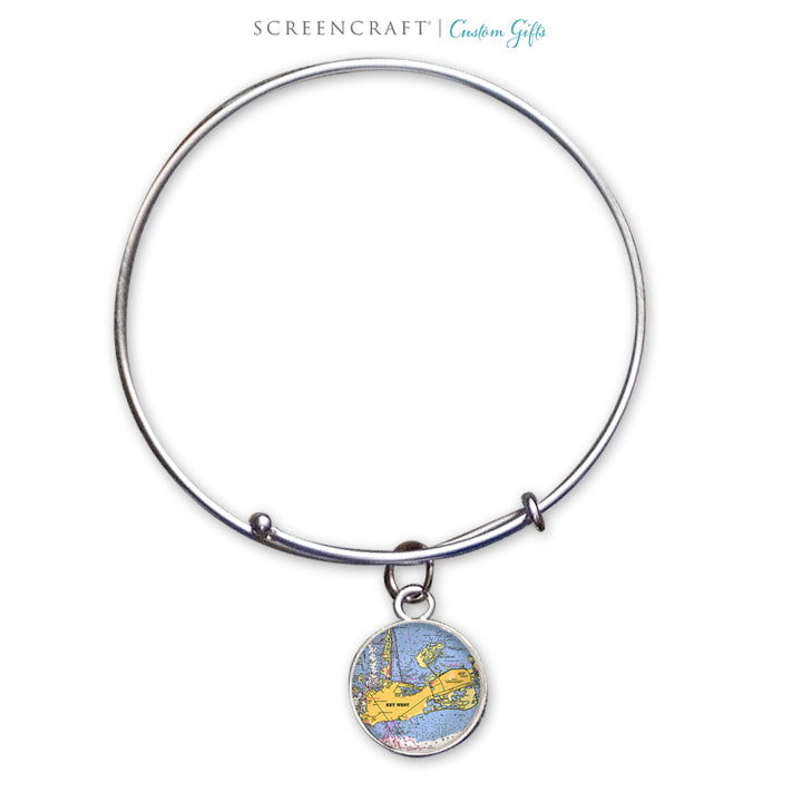 Nautical Chart Bangle