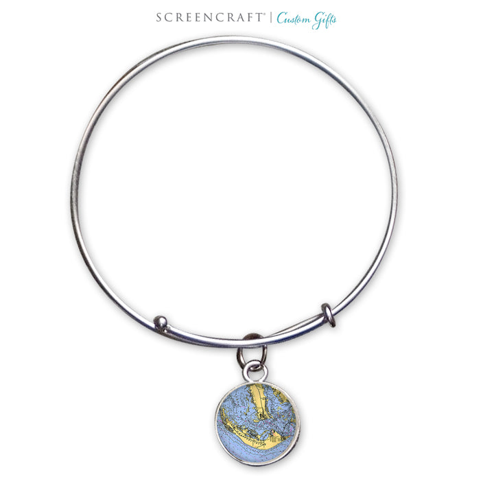 Nautical Chart Bangle