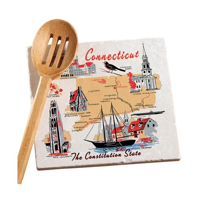 Celebrate Your State - Marble Trivet