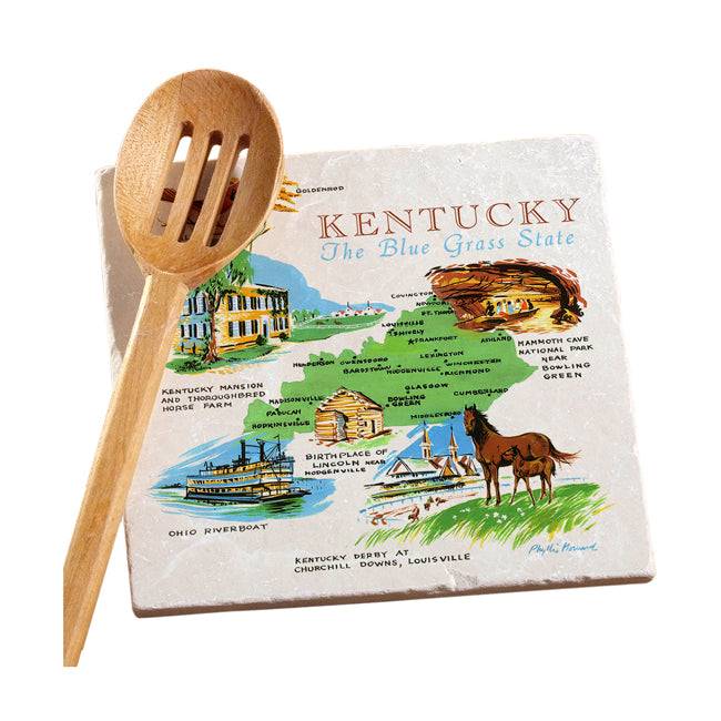 Celebrate Your State - Marble Trivet