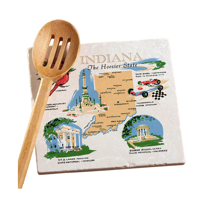 Celebrate Your State - Marble Trivet