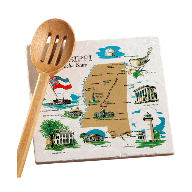 Celebrate Your State - Marble Trivet