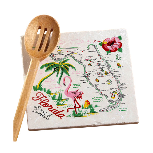 Celebrate Your State - Marble Trivet