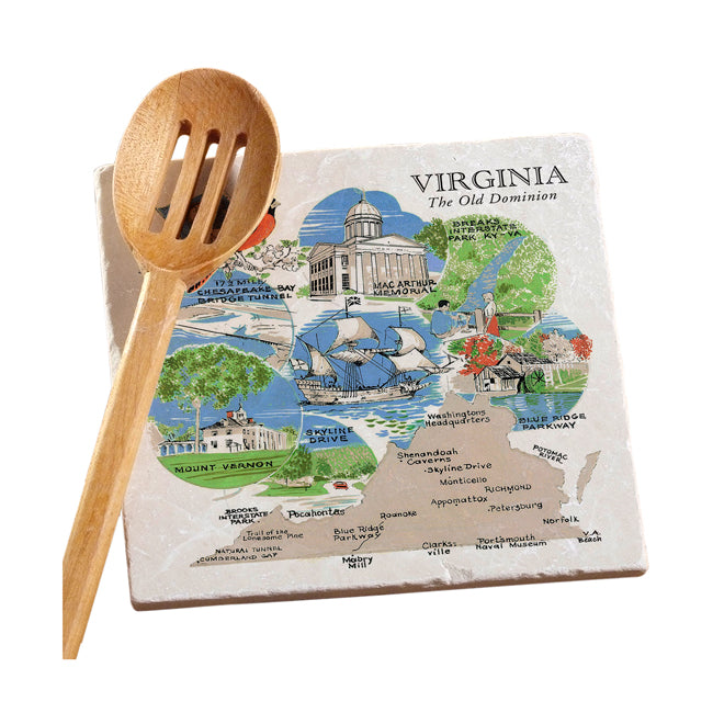 Celebrate Your State - Marble Trivet