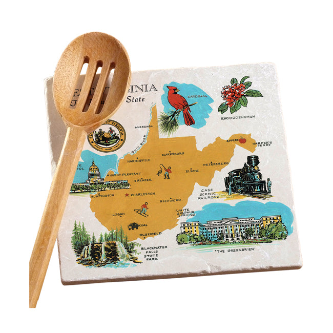 Celebrate Your State - Marble Trivet