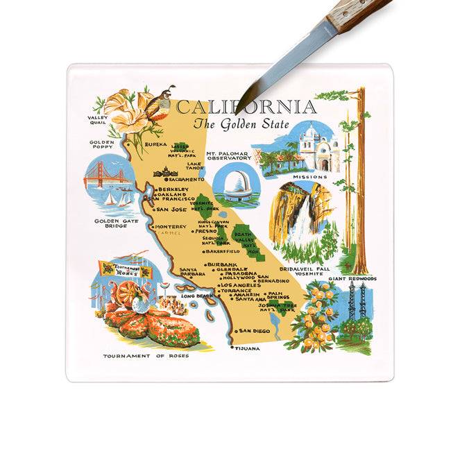 Celebrate Your State - Glass Cutting Board