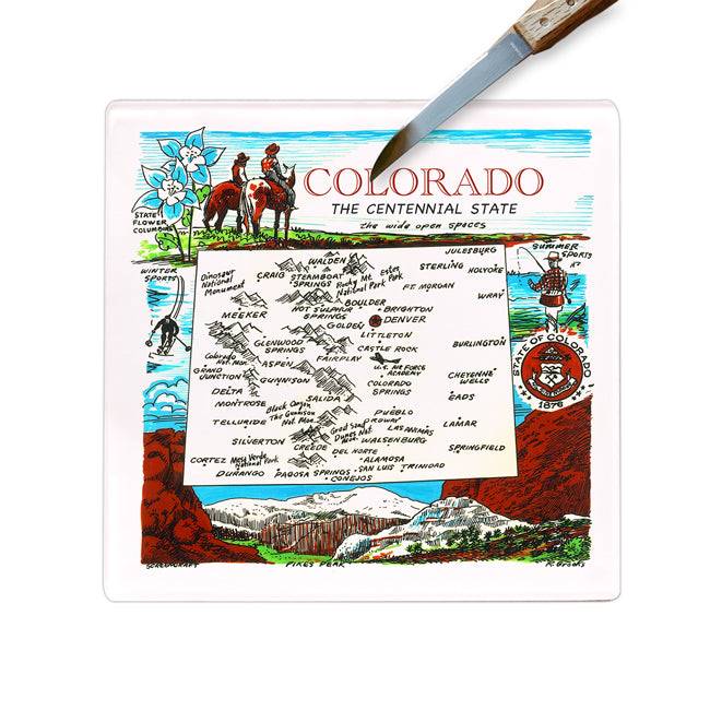 Celebrate Your State - Glass Cutting Board