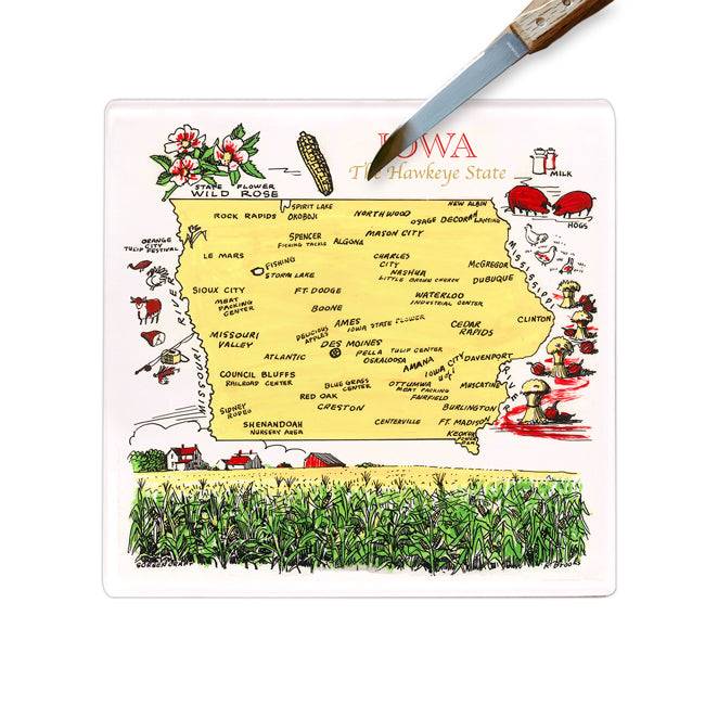 Celebrate Your State - Glass Cutting Board
