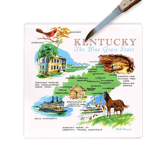 Celebrate Your State - Glass Cutting Board