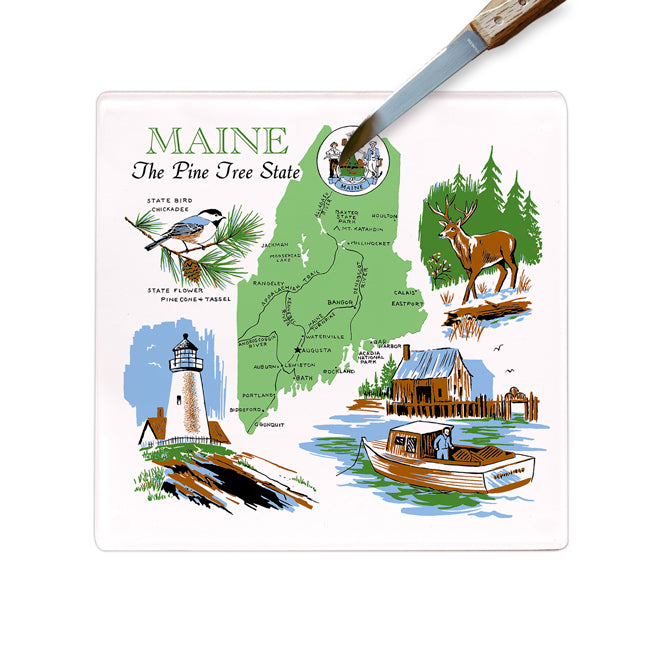 Celebrate Your State - Glass Cutting Board