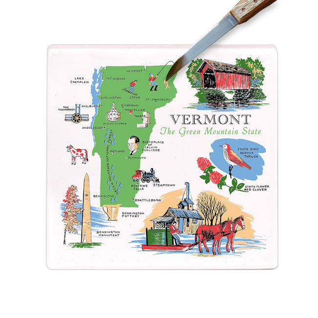 Celebrate Your State - Glass Cutting Board