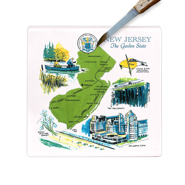 Celebrate Your State - Glass Cutting Board