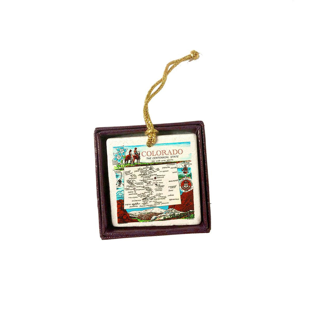 Celebrate Your State - Marble Ornament