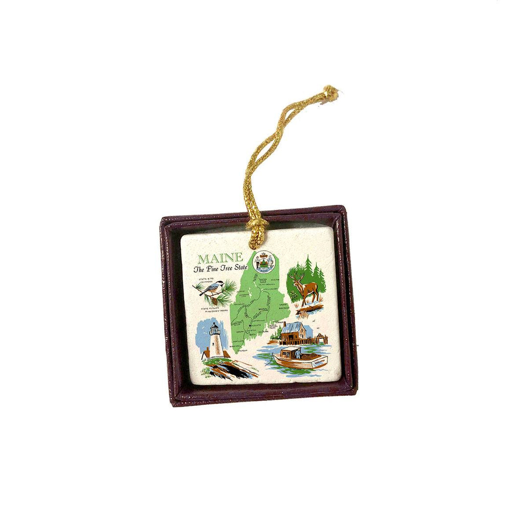 Celebrate Your State - Marble Ornament