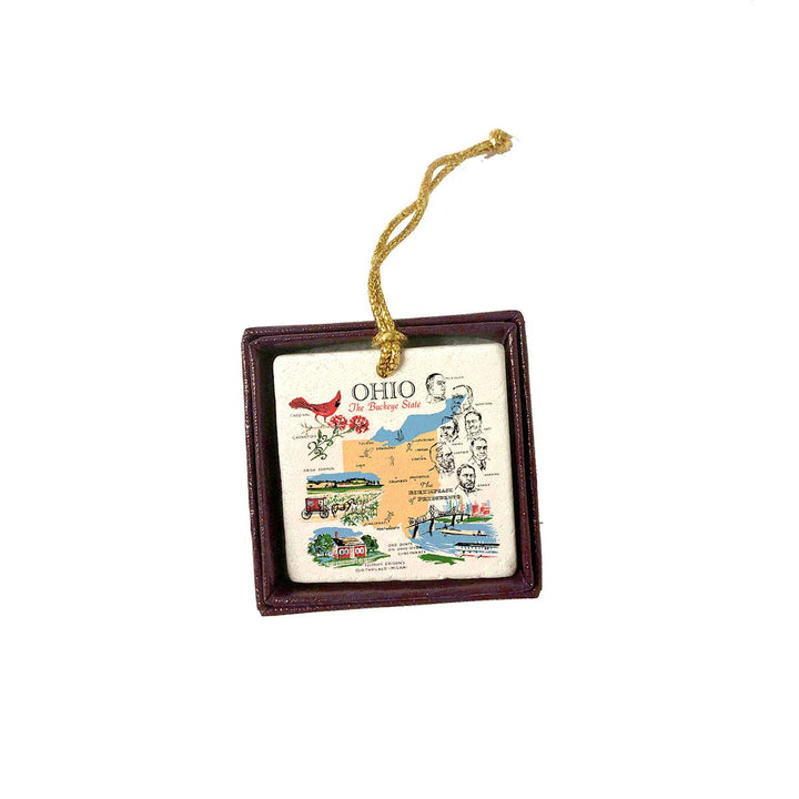 Celebrate Your State - Marble Ornament