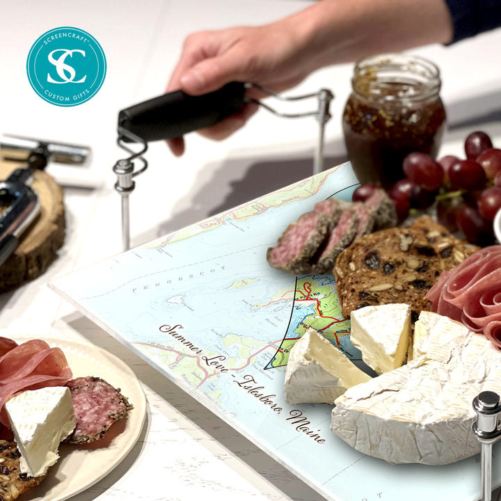 Where It All Began - Glass Prep & Serve Board