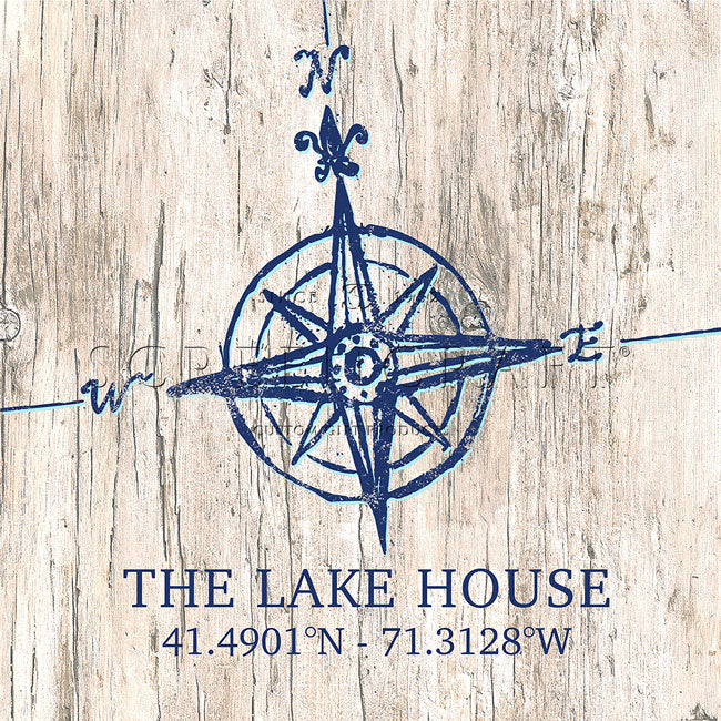 Personalized Compass - Decorative Wall Hook