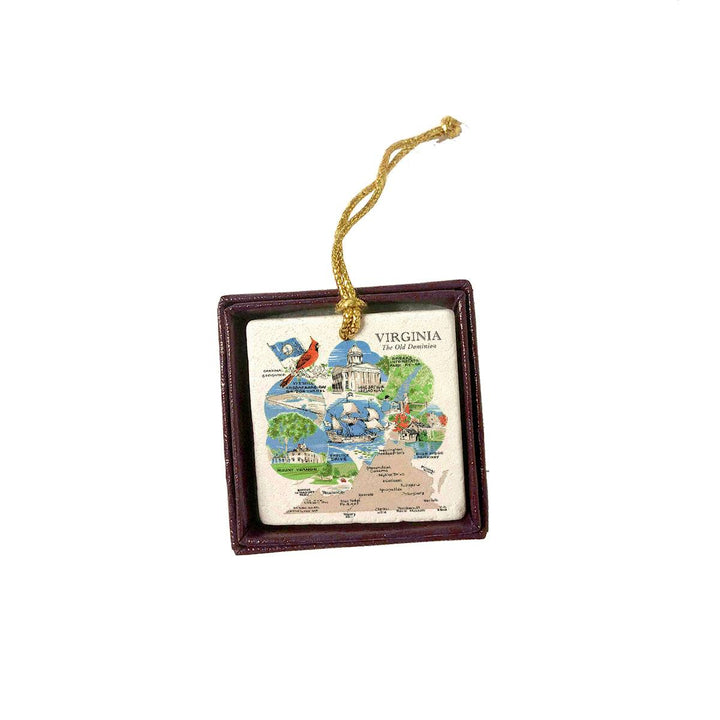 Celebrate Your State - Marble Ornament