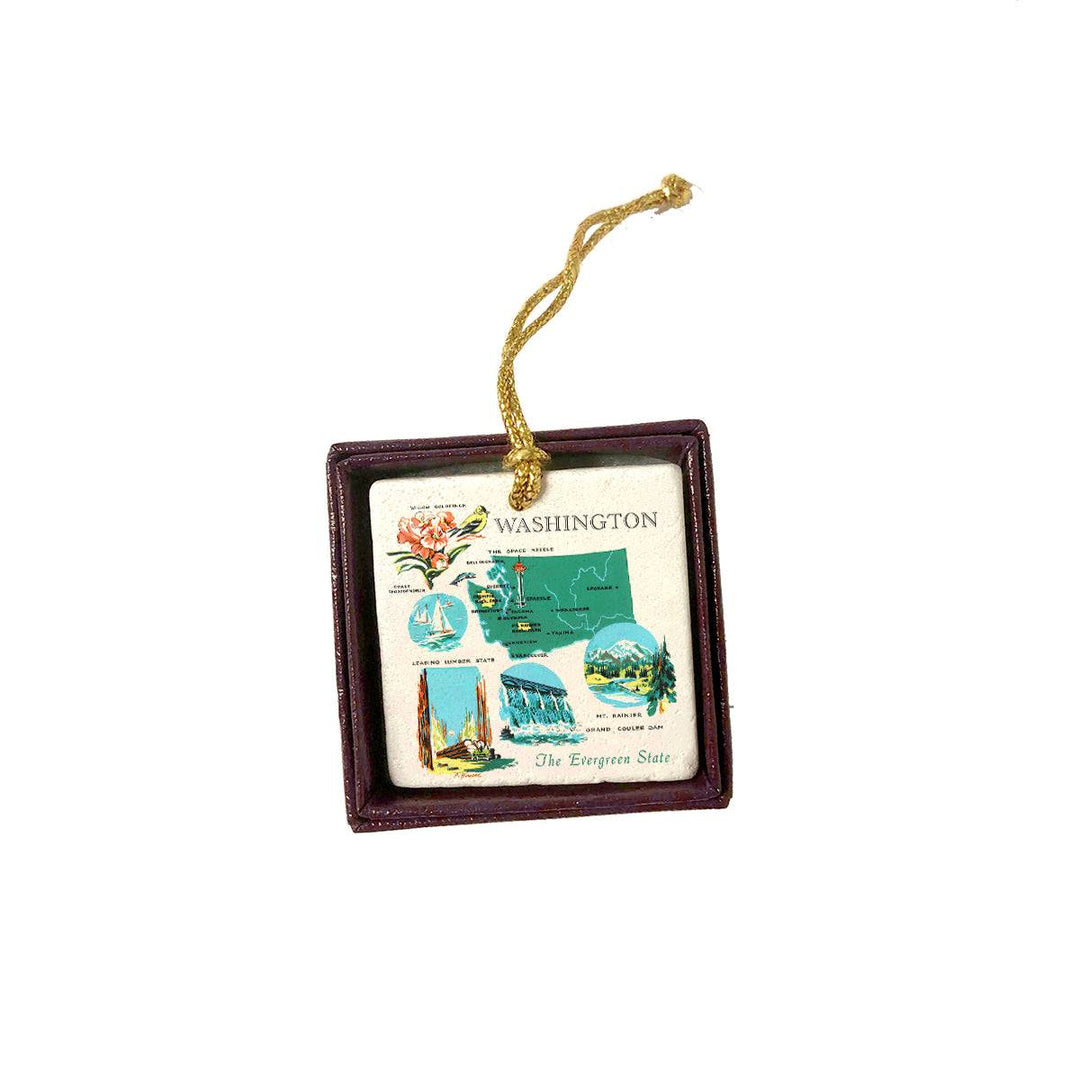 Celebrate Your State - Marble Ornament