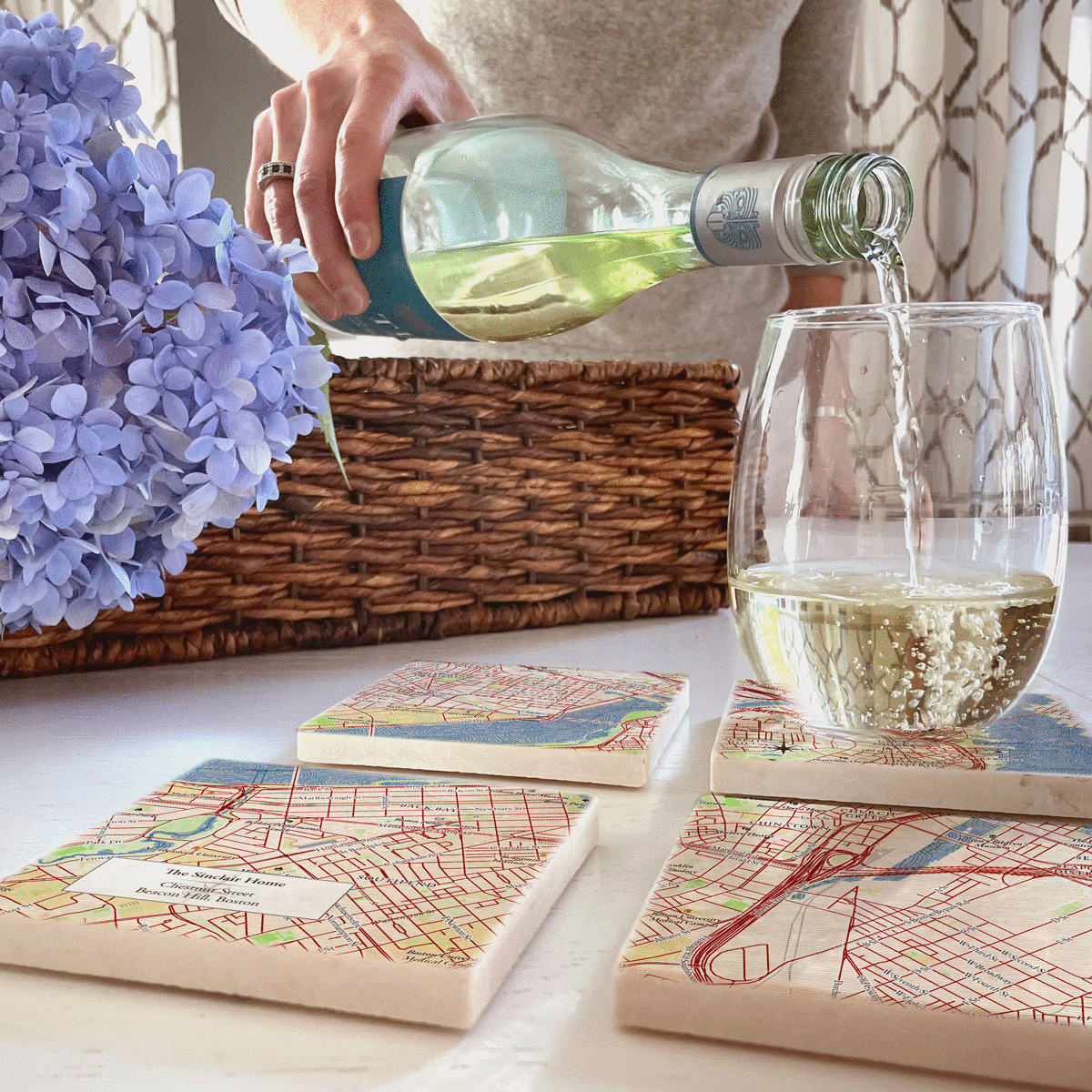 Custom Map Coasters – ScreenCraftGifts